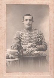 Alexandre LELIEVRE en uniforme de soldat